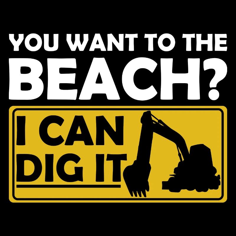 Retro Excavator Slogan Excavator Driver Construction Site