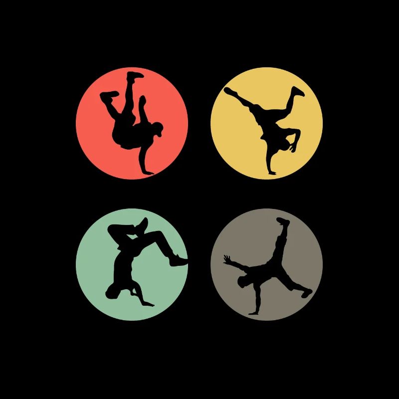 Retro Breakdance Bboying Geschenk I Breakdancing