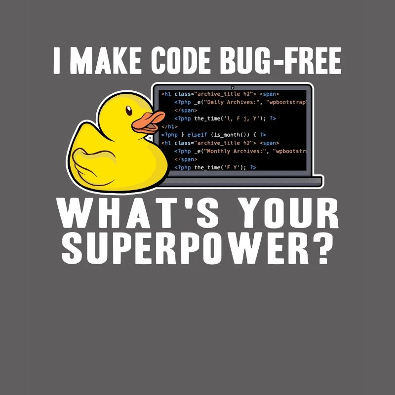 Programmeurs Canard Programmation Debugging Drôle