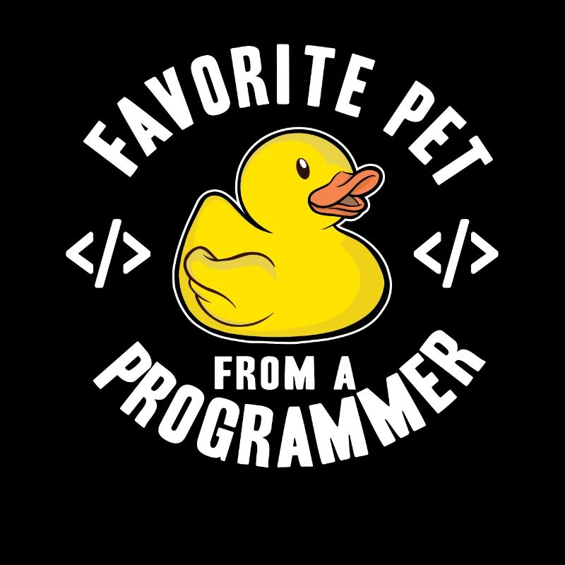 Programmierer Ente Programmieren Debugging Lustig