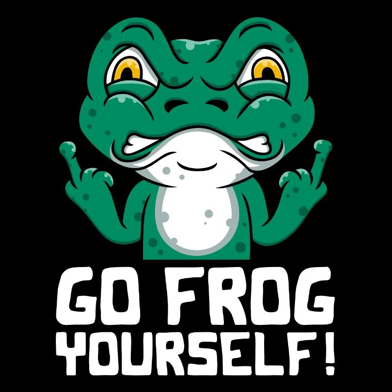 Funny frog Go Frog Yourself!