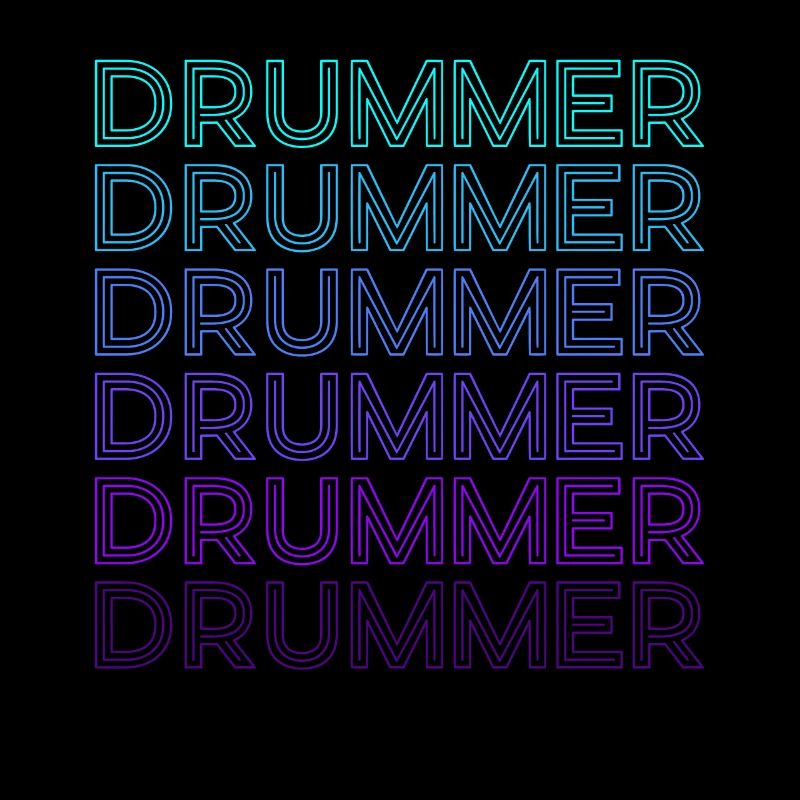 Batteur Drums Retro