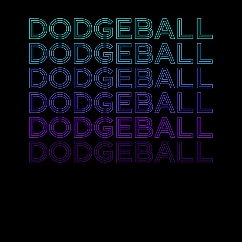 Dodgeball Team Retro