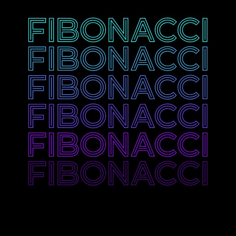 Fibonacci Spiral Fibonacci Sequence Retro