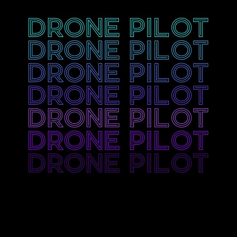 Drone Pilote Quadcopter RC Rétro
