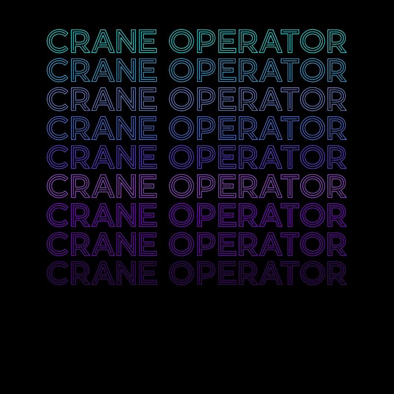 Crane operator Retro