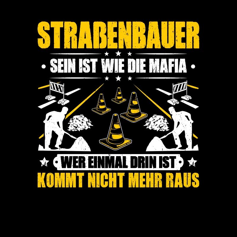 Straßenbauer Asphaltbauer Straßenbau