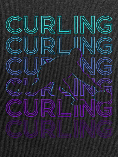Curling Retro Gift