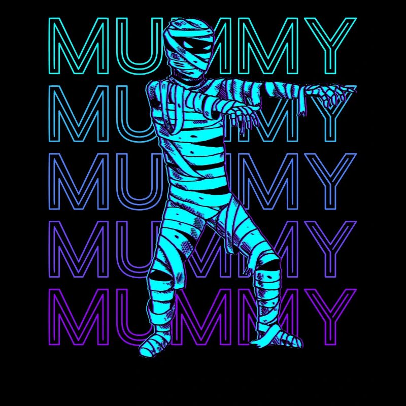 Mummy Ancient Egypt Retro