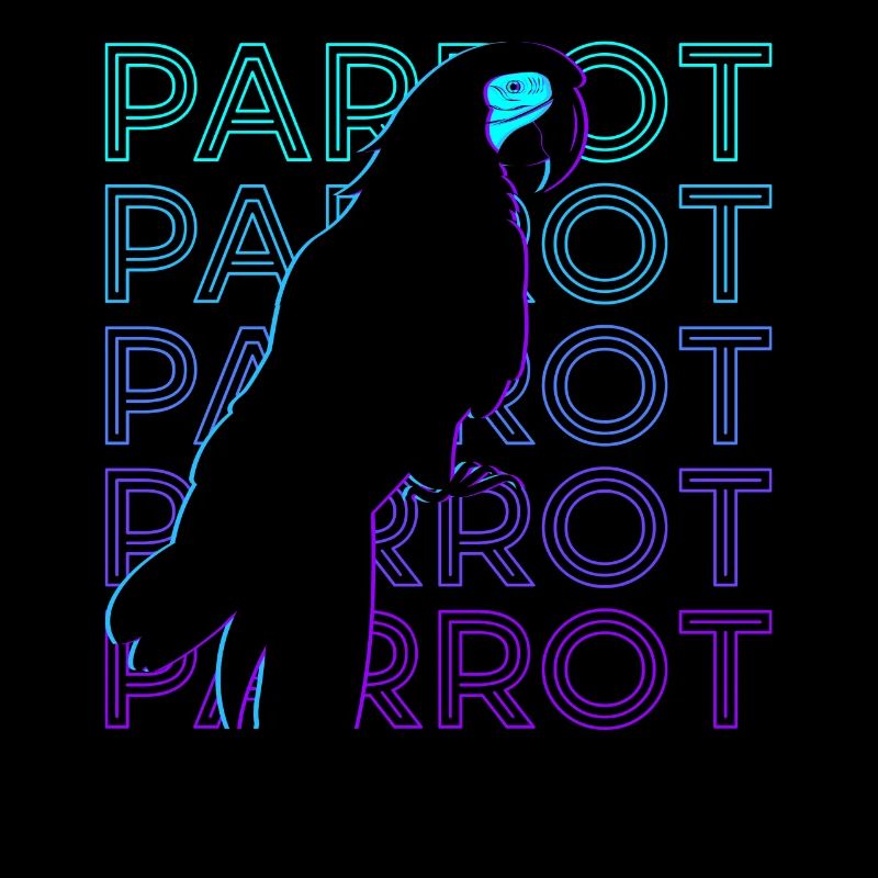 Perroquet Rétro