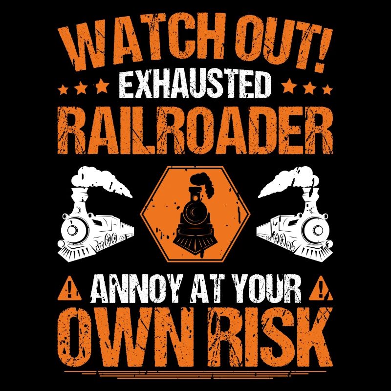 Railroader Train Driver Railroader