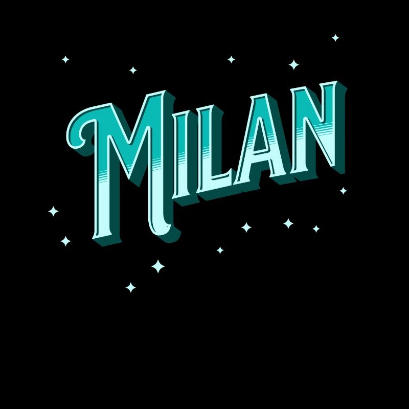 Milan name personalized