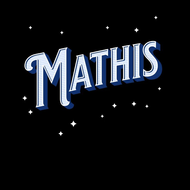 Mathis name personalized