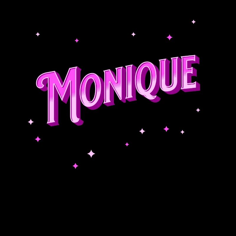 Monique's name personalized
