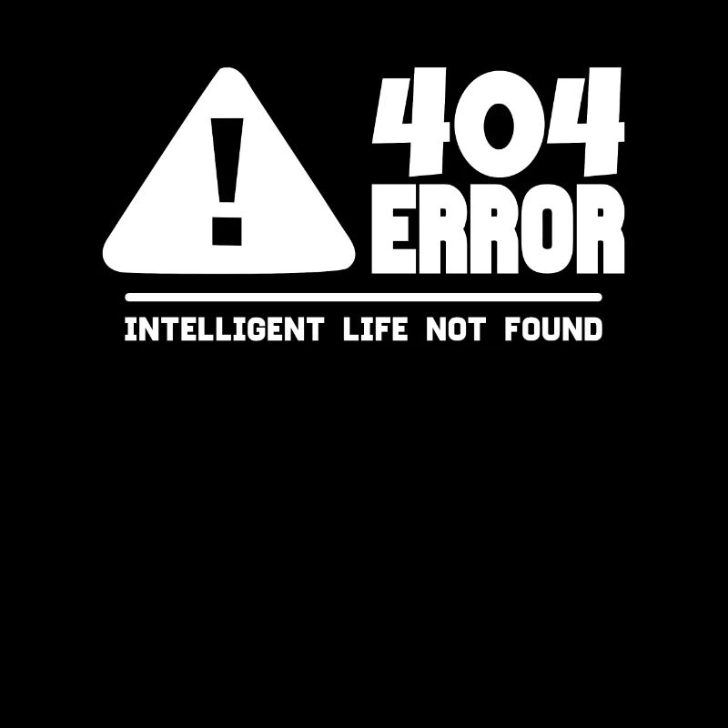 Ordinateur et programmeur geek. 404 Erreurs