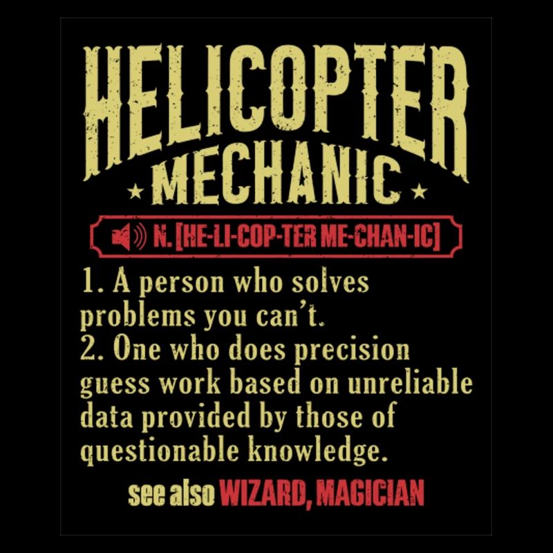 Technicien d’hélicoptère Mécanicien d’hélicoptère