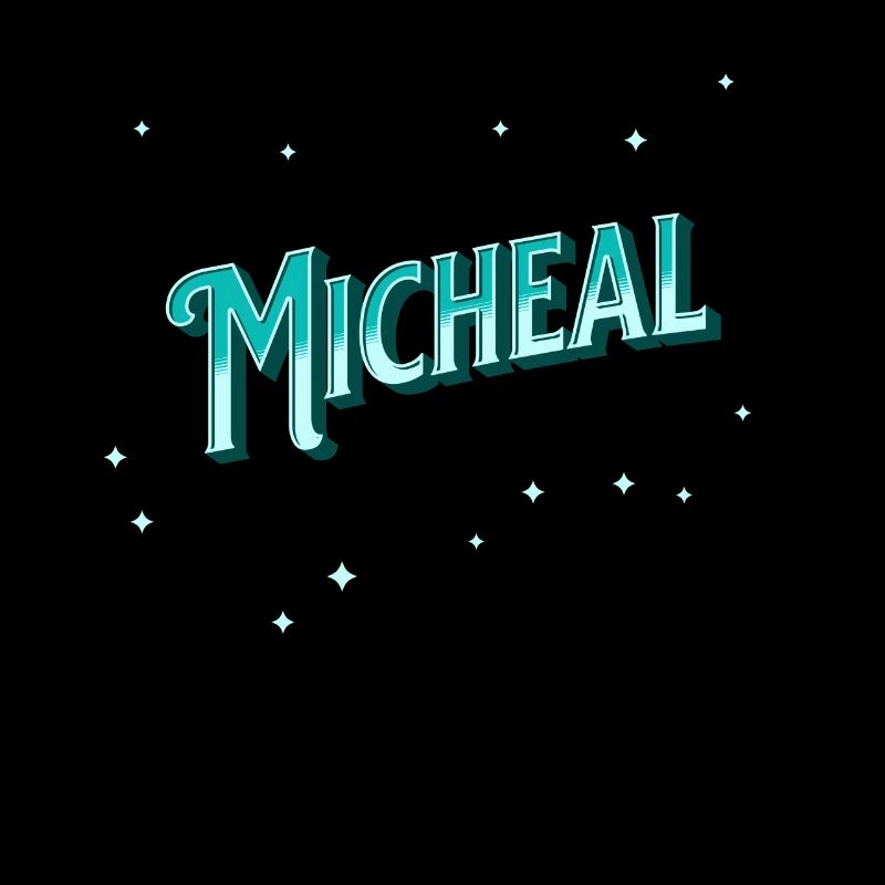 Micheal name personalized