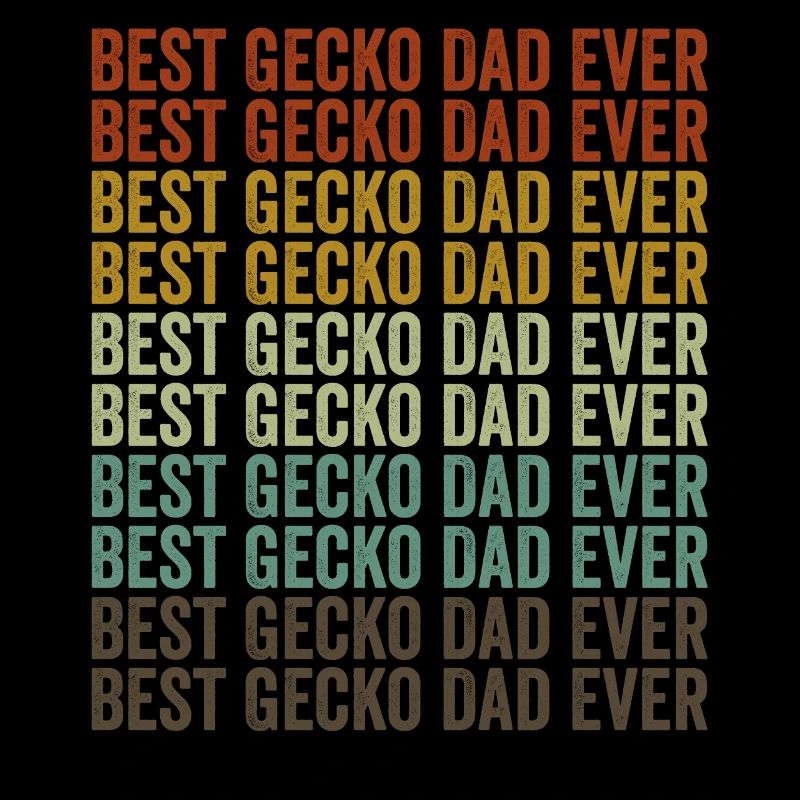Bester Gecko-Vater aller Zeiten Eidechsen-Vater Ge