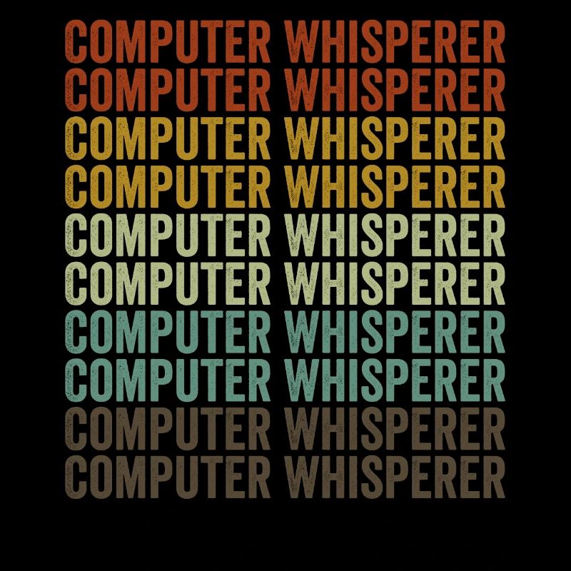 Computerflüsterer Computer Nerd IT Helpdesk