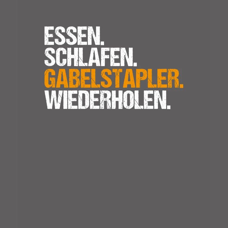 Staplerfahrer Gabelstaplerfahrer Forklift Operator