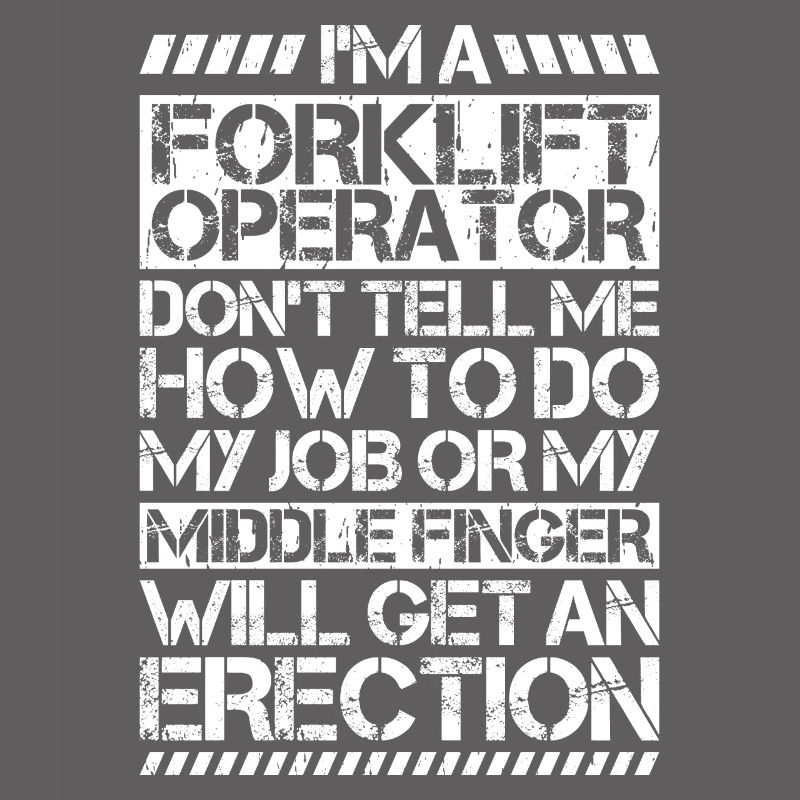 Staplerfahrer Gabelstaplerfahrer Forklift Operator