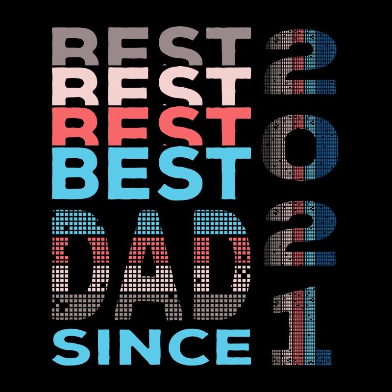 Bester Papa der Welt seit 2021 Vatertag Geburtstag