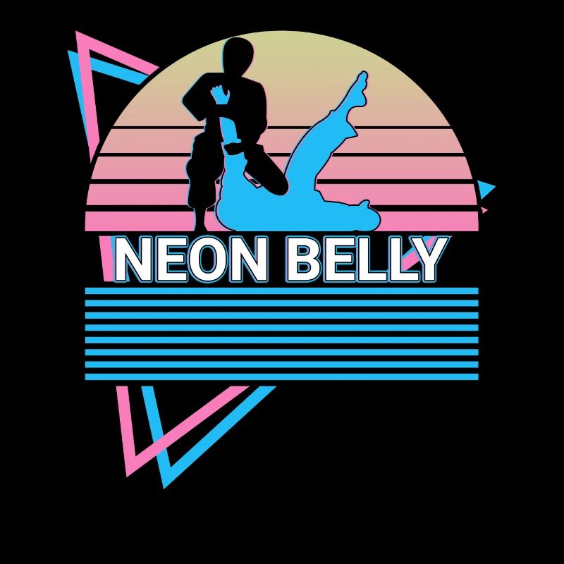 Funny Jiu Jitsu BJJ Retro