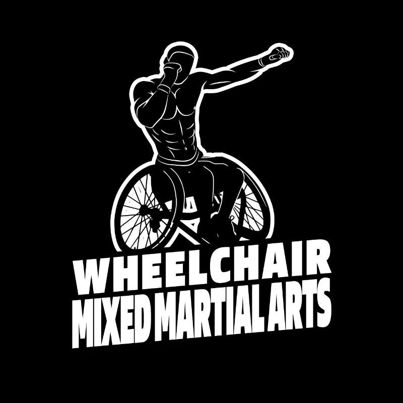 Mixed Martial Arts Rollstuhl