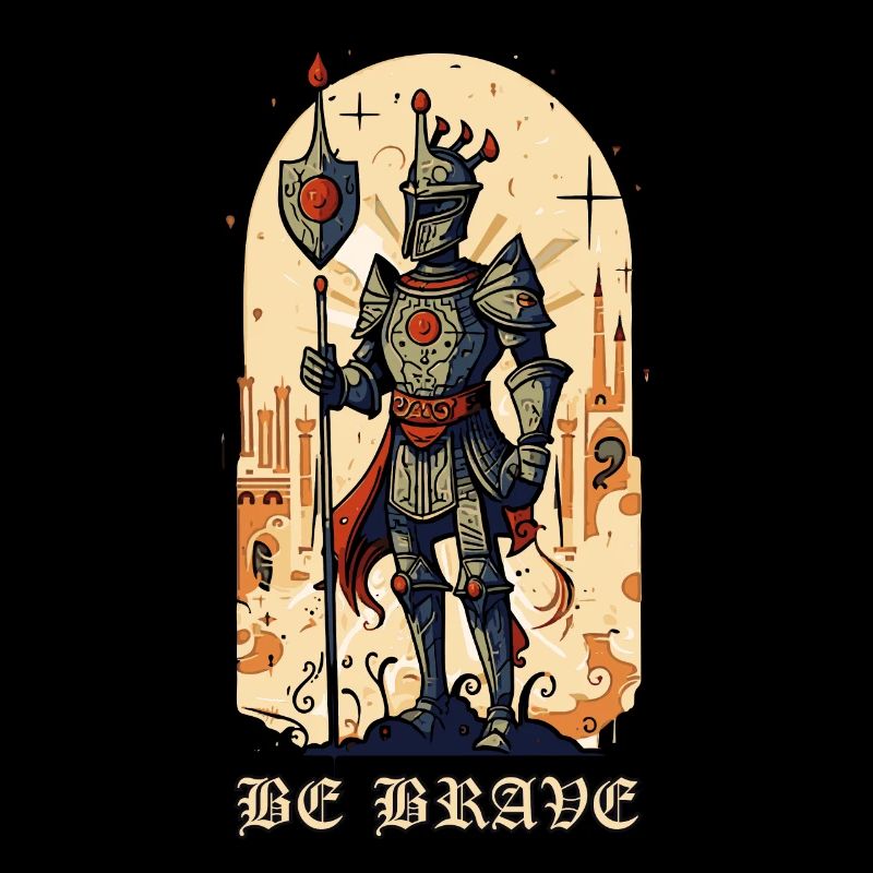 Be Brave – Medieval Knight