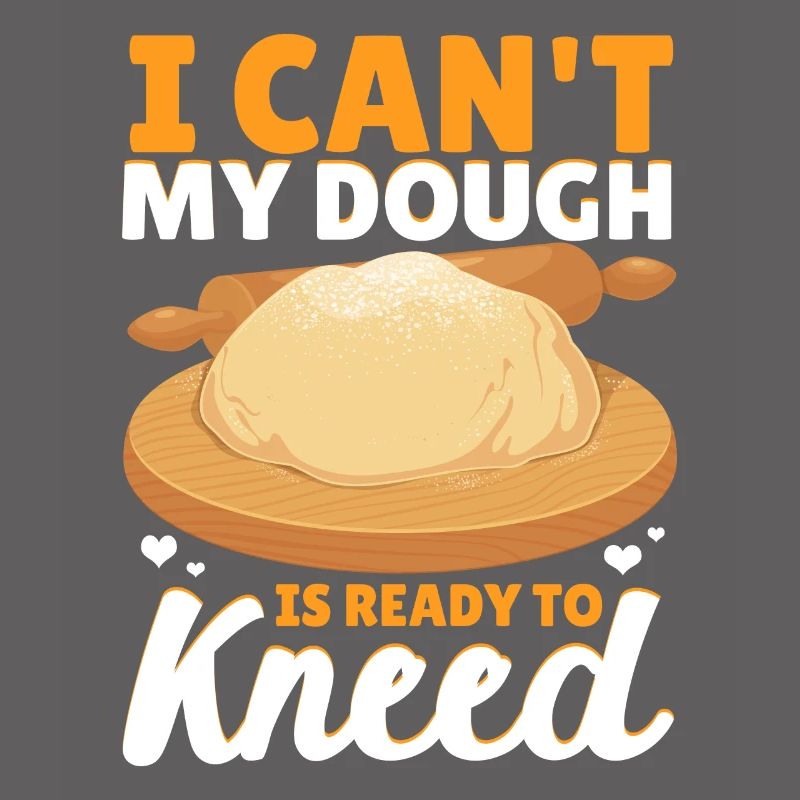 Funny bread baking baker