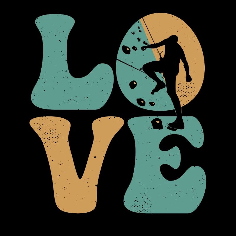 Climbing Climber Bouldering LOVE