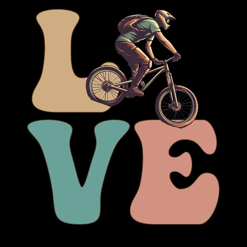 Mountainbiking MTB Biker