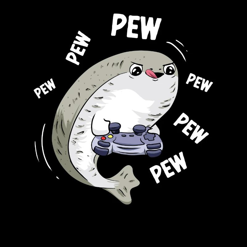 Jeu de console Sacabambaspi’s Fish Meme Gamer