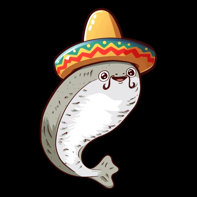 Sacabambaspis Fish Meme Cinco De Mayo Mexican