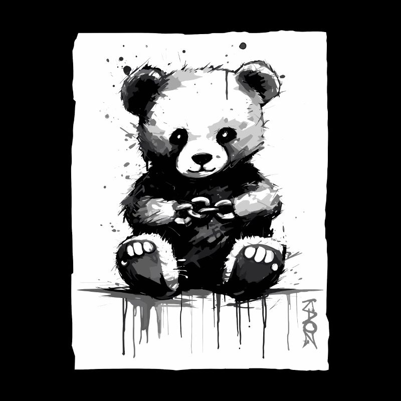 Chain Breaker: Small Cuddly Fabric Bear