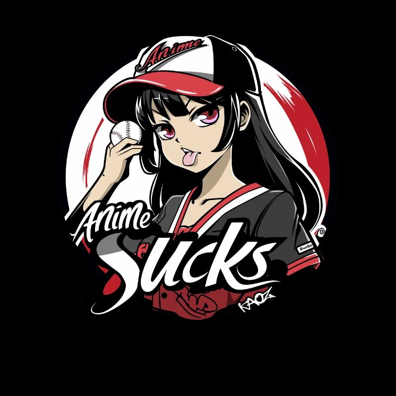Baseball-Mädchen denkt, Anime ist doof