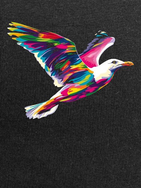 Seemöwe Möwe Seevogel Popart