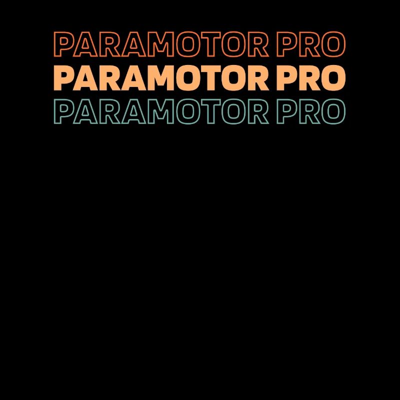 Paramotor paragliding