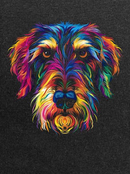 Irish Wolfhound Dog Popart