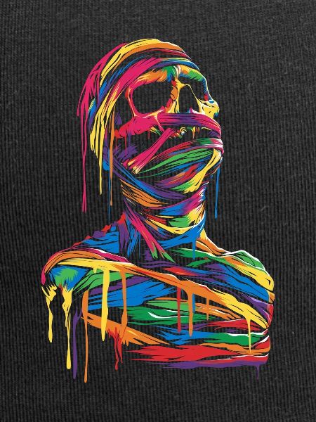 Mummy Halloween Pop Art