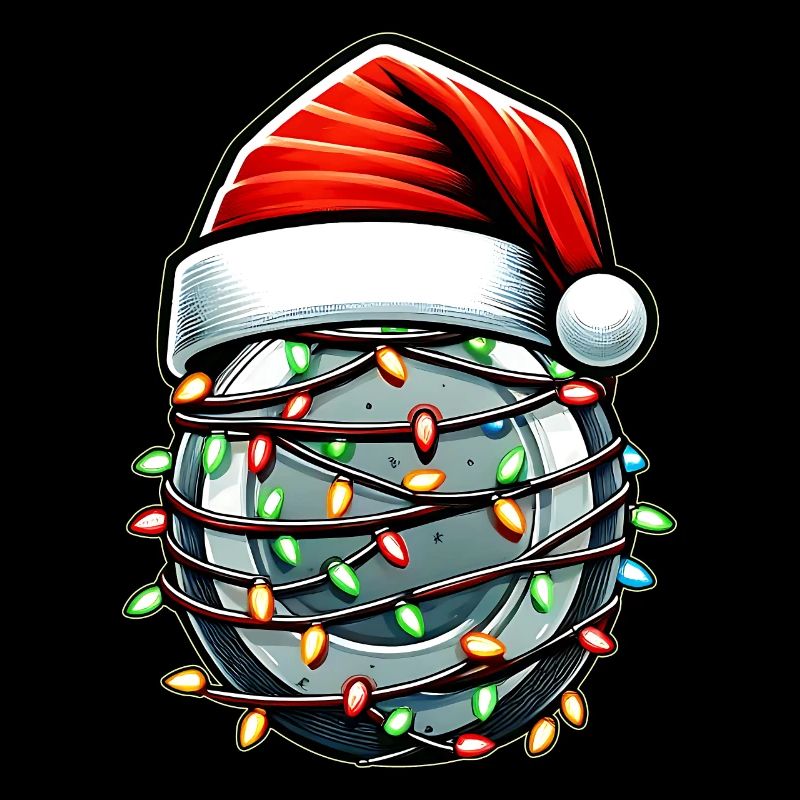 Disc Golf Disc Golfing Disc Golfer Weihnachtsmütze