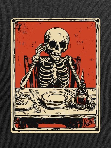 Bon Appetit Skeleton