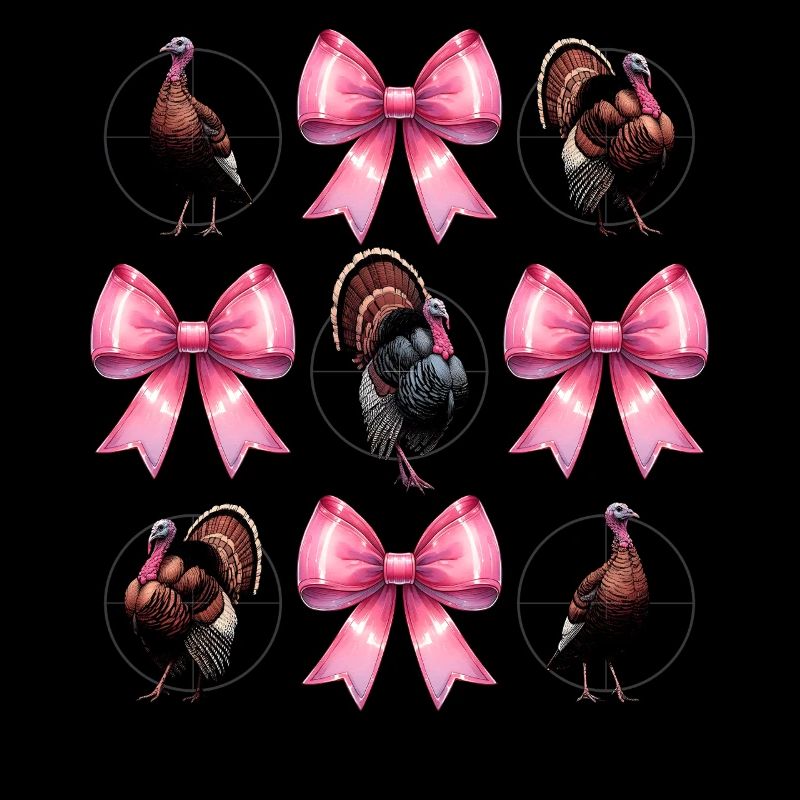 Coquette Bogen Truthahnjagd Jäger Rosa