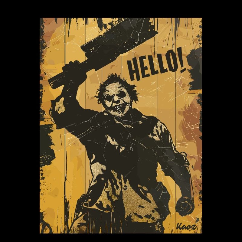 Horror Slasher Says Hello