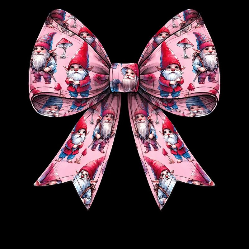 Coquette Bow Gnome St. Patrick’s Day Leprechaun