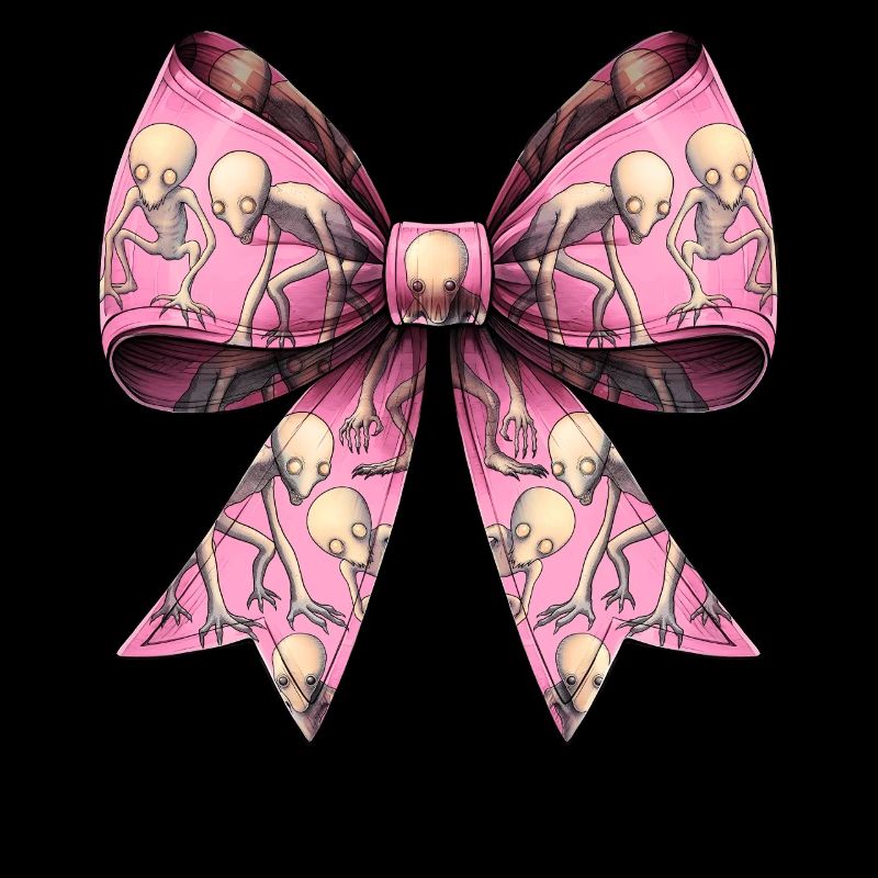 Coquette Bow Dover Demon Cryptid Cryptozoology
