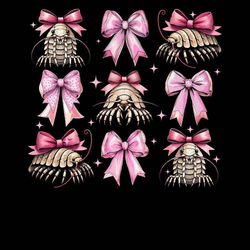 Coquette Arc Isopodes Bug Girl Maman Rose