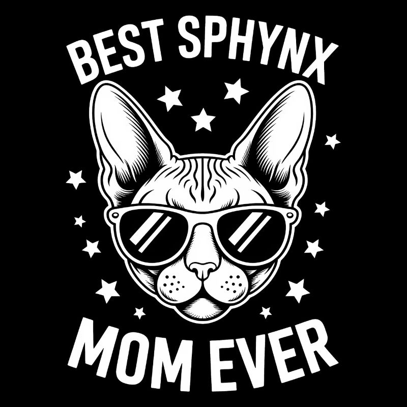 Chat Sphynx Disant Drôle Chat Sphynx Cadeau