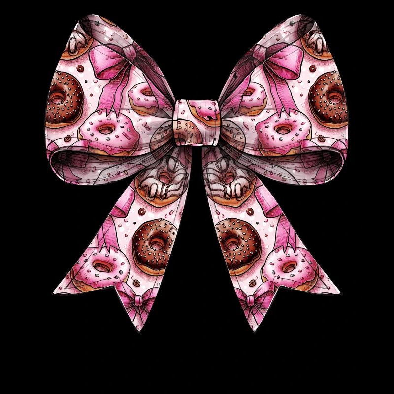 Coquette Bow Donuts Donuts Sprinkles Pattern