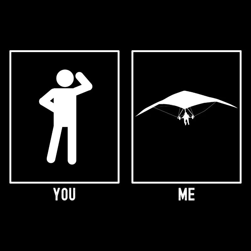 You - Me - Gliding approaching